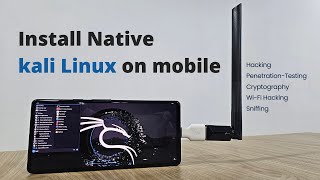 Install kali linux on android natively  Kali Nethunter pro installation 2024 [upl. by Oemor]