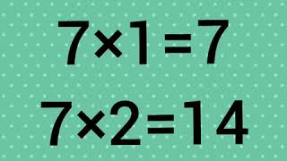 Las tablas de multiplicar del 1 al 10 [upl. by Nnylear248]