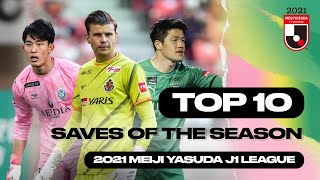 Langerak Kosei Tani Jung Sung Ryong amp more  Top 10 SAVES of the season  2021 J1 LEAGUE [upl. by Ojok]