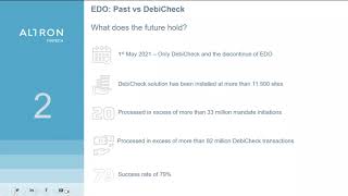 Altron FinTech DebiCheck MultiAcquiring Bank Webinar [upl. by Skyla]