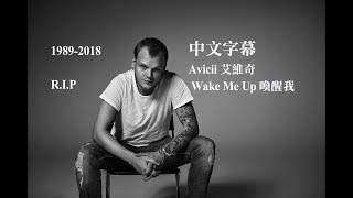 Avicii 艾維奇  Wake Me Up 喚醒我【中文字幕】19892018RIP [upl. by Jovitah]