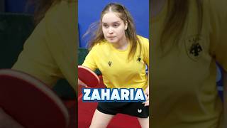 ZAHARIA The AEK Table Tennis Superstar You Need to Watch Now ⭐🏓🔥 [upl. by Ahsito585]