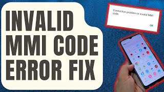 How To Fix Connection Problem or Invalid MMI Code Error In Android Updated 2024 [upl. by Stead]