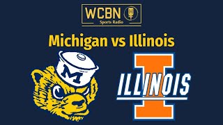 Football 24 Michigan vs 22 Illinois [upl. by Garlen]