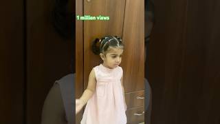 1 million views🔥🔥baby hairstyle👩‍🦰shortsviralshortstrending Aminahkiduniya [upl. by Devy]