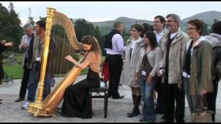 Traditional Irish music for weddings and events Powerscourt Gardens Ireland [upl. by Douglass]