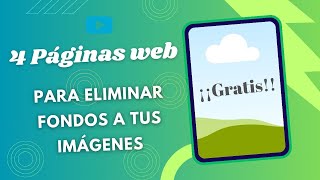 Cómo quitar el fondo de una imagen Part 1  4 páginas web gratuitas  Yelih Tips [upl. by Nodlew]