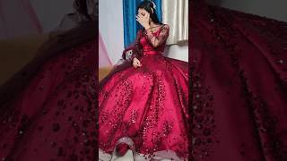 Wedding lehenga cutting and stitching DIY lehenga long dress crop top lehenga bridal lehenga [upl. by Eiznyl]