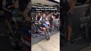 ToprakRazgatlıoğlu Most Race BMW M1000RR smartphone worldsbk moto motosiklet keşfet motor [upl. by Martynne]