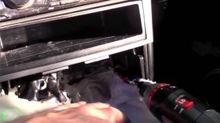 350z How to Remove Center Gauge Cluster in the Nissan [upl. by Nniuqal]