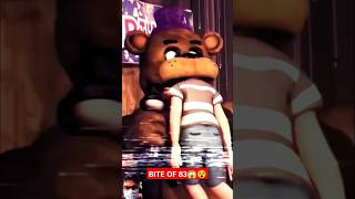 Was That Is The Bite Of 83 fnaf biteof87 biteof83 fnafedit scary [upl. by Akym]