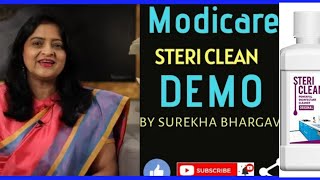 Stericlean Demo By DrSurekha Bhargava [upl. by Papp]