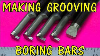 MAKING GROOVING BORING BARS [upl. by Darrick]