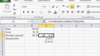 Rico Rebhan präsentiert Excel 2010  Lohnabrechnung erstellen [upl. by Occir268]