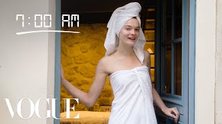 How Top Model Lulu Tenney Gets Runway Ready  Diary of a Model  Vogue [upl. by Anne-Marie924]