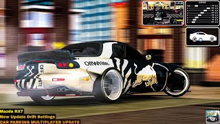 New Update Mazda RX7 Drift setup for 1695hp  Car Parking Multiplayer Drift Gearbox [upl. by Daveta]