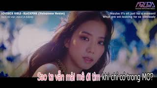 Karaoke Việt  Inst LOVESICK GIRLS  BLACKPINK [upl. by Duston]