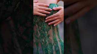 Corset lace green decorsetup corset basquecorset fashion dress outfitideas bridal beauty [upl. by Harrat]