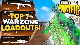 NEW Warzone TOP 7 BEST LOADOUTS for Day 1 Warzone Pacific Caldera [upl. by Ronnie]