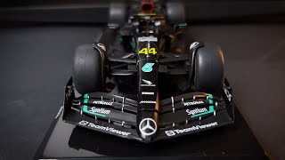 F1 Model 124 MERCEDES AMG F1 W14 E PERFORMANCE 2023 HAMILTON [upl. by Ilise]