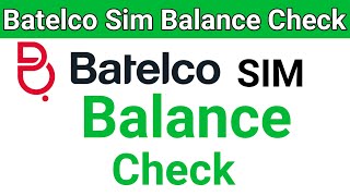 How do I Check Batelco Credit Balance  Batelco Data Balance Check  Batelco Number Check [upl. by Eenram]