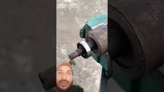 Homemade bearing removal tool weldingdiytoolshomemade greenscreenvideoshortsvideo rectionvideo [upl. by Oirazan]