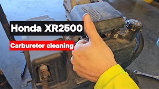 ASMR Honda XR2500 carburetor cleaning automobile powerwashing honda pressurewashing repair wow [upl. by Terryn838]