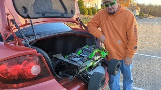 Traxxas XRT 2nd Speed Run With Different Batteries [upl. by Merna3]