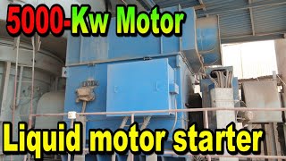 Liquid resistance motor starter Liquid rheostat introduction and function Motor starting methods [upl. by Akinas]