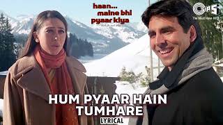 Hum Yaar Hai Tumhare  Alka Yagnik  Udit Narayan  Haan Maine Bhi Pyaar Kiya 2002 [upl. by Iny]