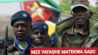 SADC irimo kwinginga M23 ngo irekure abasirikare barenga 60 ba SADC yafashe matekwa🔥 Ibiganiro [upl. by Oler332]