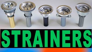 Kitchen Sink Drain Strainers  Everything You Need To Know [upl. by Hbahsur]