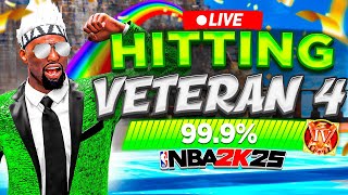 999 HITTING VETERAN 4 in SUNSET BEACH 2X REP TOP 30 REP PLAYER BEST BUILD  BEST JUMPSHOT 2K25 [upl. by Hakeem]