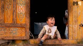 Babies  baby first words  clip US 2010 Bayar from Mongolia [upl. by Hopfinger942]