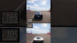 DRAG RACE  LAMBORGHINI VS FORD MUSTANG DARK HORSE  FORZA HORIZON 5  shorts drag race gameplay [upl. by Sugirdor]