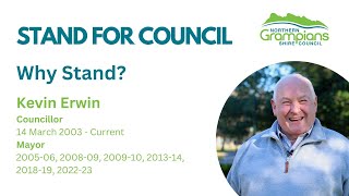 Northern Grampians Shire Council  Stand For Council  Cr Kevin Erwin 2024 [upl. by Frye]