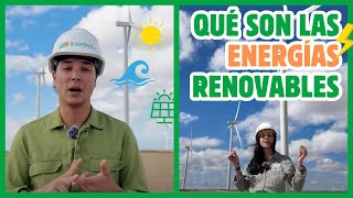 ¿Qué son las energías renovables ¿Qué tipos existen ¡Descúbrelo [upl. by Eellehs550]