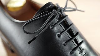 How To Lace amp Tie Dress Shoes [upl. by Idelson434]