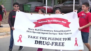 Northside ISD elementary school celebrates Red Ribbon Week [upl. by Riccardo125]