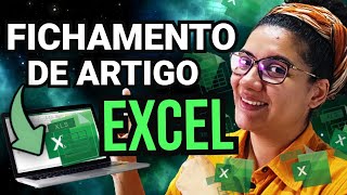 Como fazer fichamento de artigos científicos usando o Excel [upl. by Cathy]