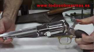 revolver avancarga remington new model army 1858 [upl. by Colline]