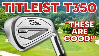 The New Titleist T350 Irons Exposed Mark Crossfields Quick Insights [upl. by Llatsyrk]