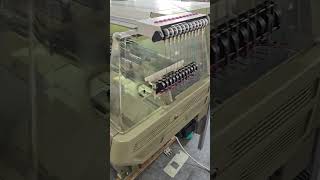 SSG122sv 7G 2010 shima seiki knitting machineflatknittingmachine [upl. by Aloisius]