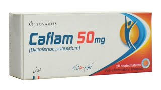 Caflam 50 mg tablet pain killer best effective for muscular pain arthritis [upl. by Boothe]