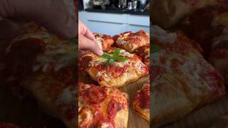 PizzateigRecycling😍 pizza backen rezept fy fyp [upl. by Mohorva]