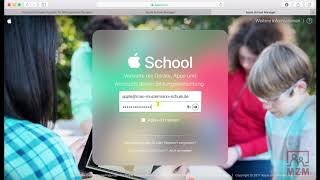 02 Apple Configurator  der Apple School Manager [upl. by Nerral]