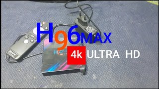 تركيب مستقبل الاشارة خارحي The signal receiver is installed outside of the TV BOX H96MAX 4K ULTRA HD [upl. by Ahsienot]