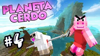 🐷 PEPA Y SUS PEPINOS 🐷 PLANETA CERDO 🐷 Ep4 Minecraft [upl. by Leasia]