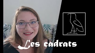 Comment dessiner les hiéroglyphes  préambule les cadrats et le sens de lecture [upl. by Esnofla]