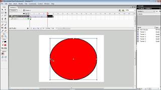 Macromedia Flash 8  Tutorial masking [upl. by Drabeck]